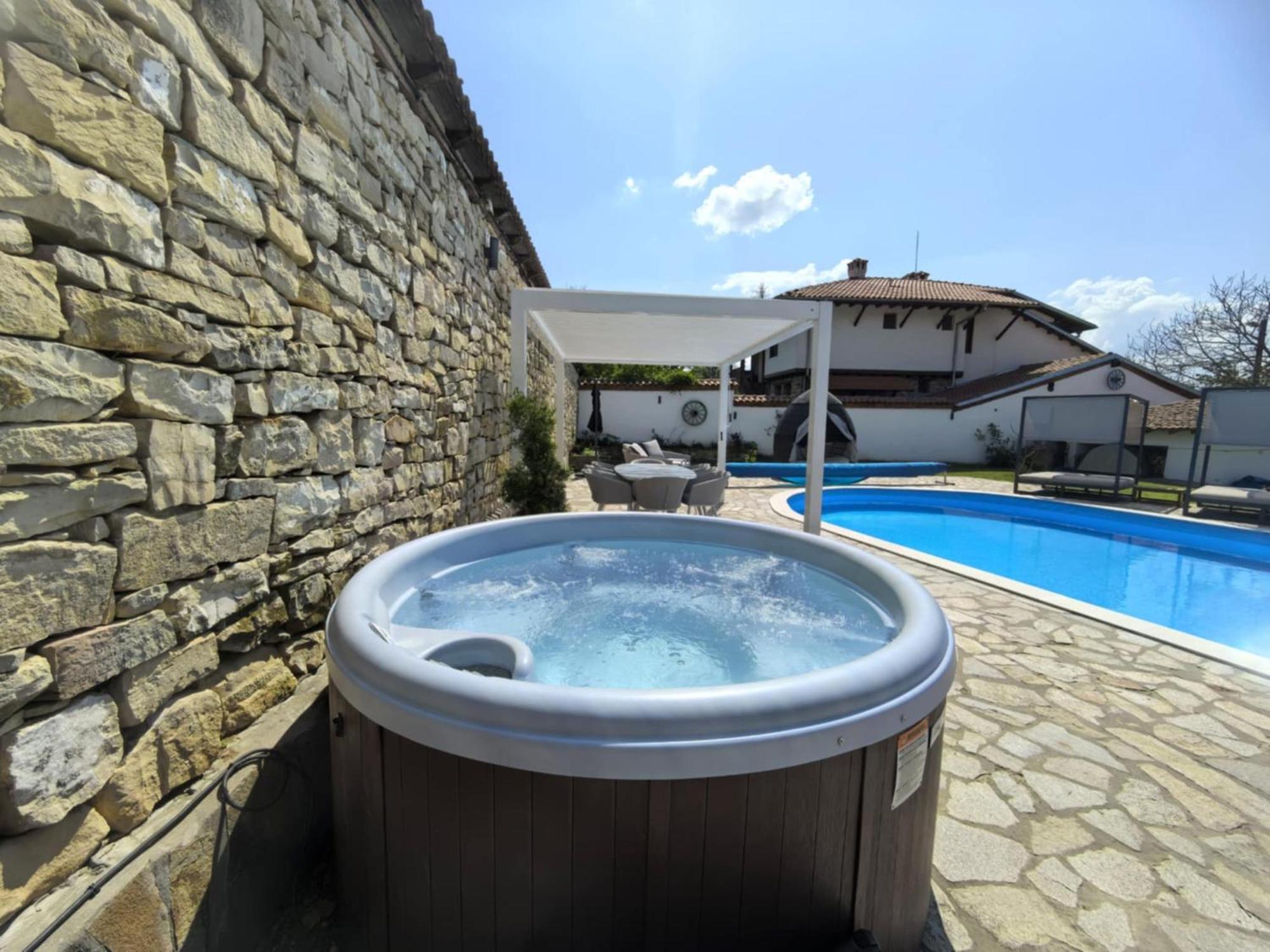 Angliiska Vila Arbanasi Exterior foto